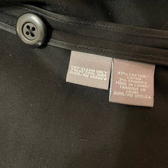 Lauren Ralph Lauren Activewear Full Zip Black Sweatshirt Jacket Long Sleeves L - Picture 9 of 10